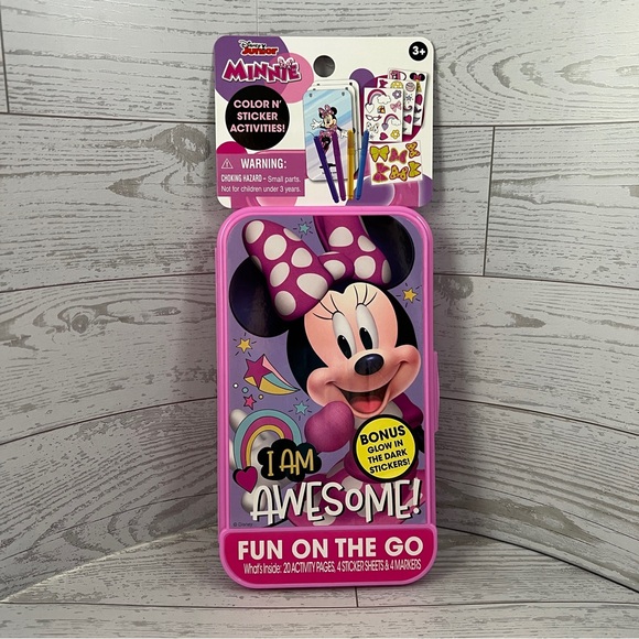 Disney Other - Fun On The Go Activity Set - Minnie Mouse